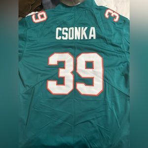 Miami Dolphins Larry Csonka football jersey. Nike Brand. Size XL